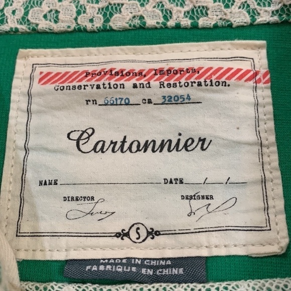 Anthropologie Cartonnier Lattice Meadow Jacket size small - Picture 5 of 6